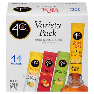 4C 6PK 44Ct Tea2Go Variety Stix