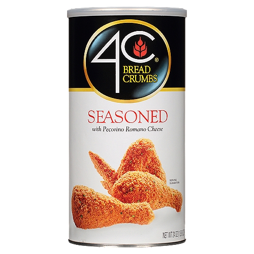 freshly toasted bread crumbs and then blend with our secret family recipe of herbs, spices and 100% Pecorino Romano Cheese.