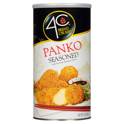 4C Panko Seasoned with Pecorino Romano Cheese Bread Crumbs, 13 oz