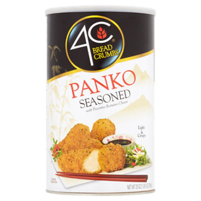 4C Panko Seasoned Bread Crumbs, 25 oz, 25 Ounce
