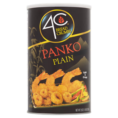 4C Panko Plain Bread Crumbs, 25 oz