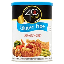 4C Gluten Free Seasoned, Crumbs, 12 Ounce