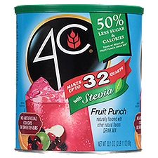 32Qt Reduced Sugar Fruit Punch, 33.1 Ounce