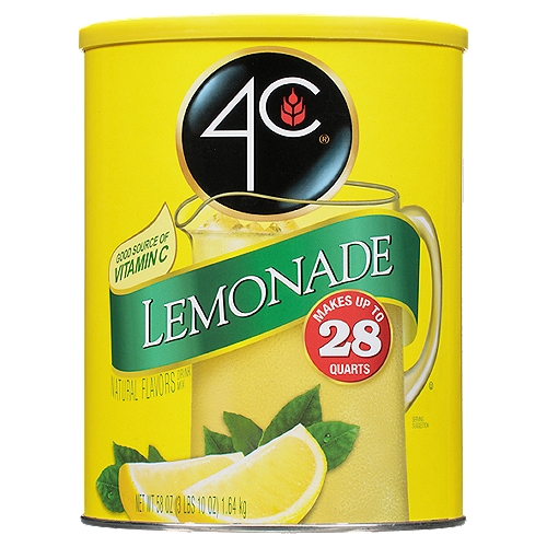 4C Lemonade Drink Mix, 63 oz