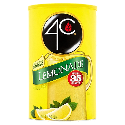 4C Lemonade Drink Mix, 79 oz