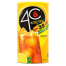 4C Lemon Flavor, Iced Tea Mix, 82.6 Ounce
