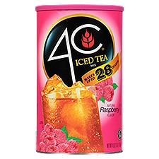 4C Natural Raspberry Flavor Iced Tea Mix, 4 lb, 70.3 Ounce