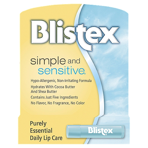 Blistex Simple and Sensitive Purely Essential Daily Lip Care