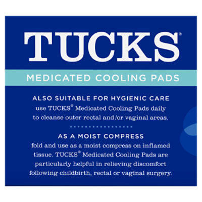 TUCKS Medicated Cooling Pad 100Ct