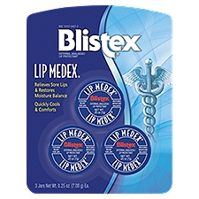 Lip Medex 3-Pack, 0.75 Ounce