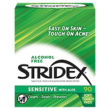 STRIDEX Sensitive with Aloe Soft Touch Pads, 90 count
