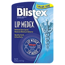 Blistex Lip Medex External Analgesic Lip Protectant Value Size, 0.38 oz