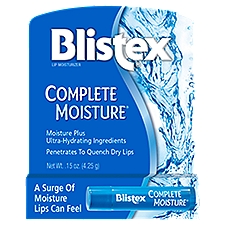 Blistex Complete Moisture Lip Protectant/Suncreen, SPF 15, 0.15 Ounce