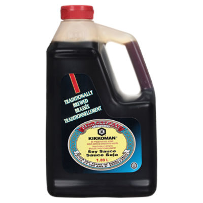 Kikkoman AllPurpose Seasoning Soy Sauce, 1.89 l