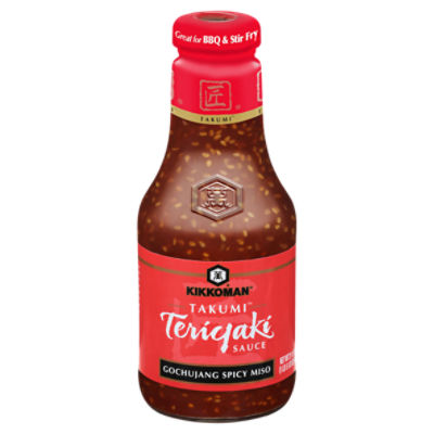 Kikkoman Takumi Gochujang Spicy Miso Teriyaki Sauce, 21 1/2 oz