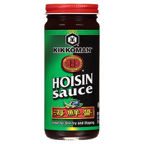 Kikkoman Hoisin Sauce, 9.4 oz
Hoisin Sauce, a well-accepted Asian condiment with a sweet-smoky flavor can be brushed on meats and poultry while grilling or broiling, or used for dipping.