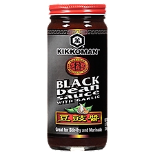 Kikkoman Black Bean Sauce with Garlic, 8.7 oz