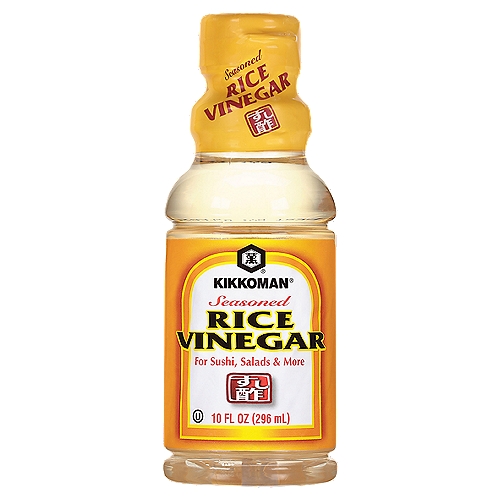 Kikkoman Seasoned Rice Vinegar, 10 fl oz