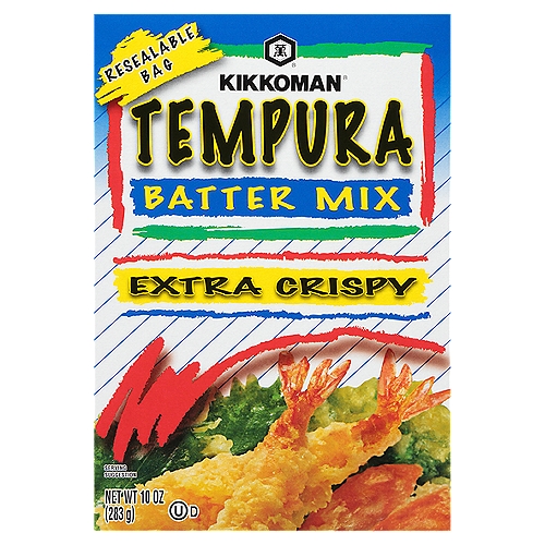 Kikkoman Extra Crispy Tempura Batter Mix, 10 oz