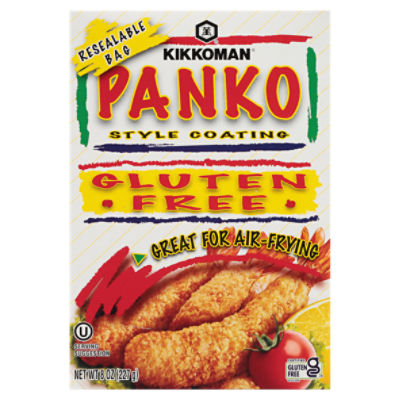 Kikkoman Gluten Free Panko Style Coating Breadcrumbs, 8 oz ShopRite