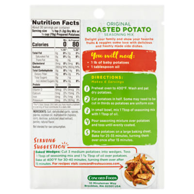 Concord Foods  Potato Topping