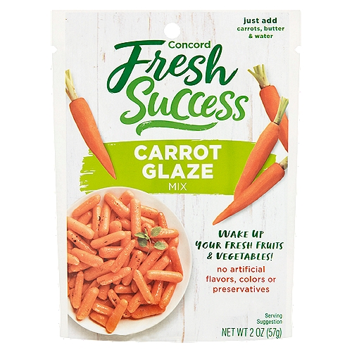 Concord Fresh Success Carrot Glaze Mix, 2 oz
