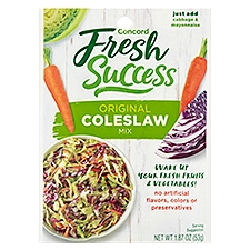 Concord Foods Cole Slaw Mix - Original, 1.87 Ounce
