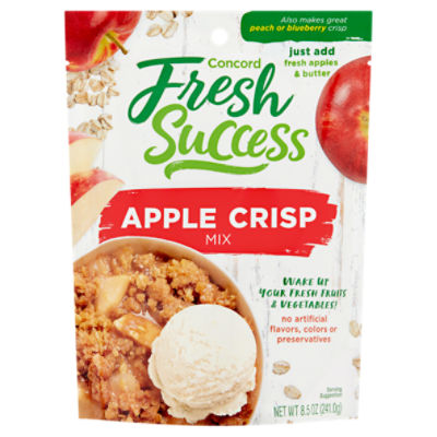 Concord Fresh Success Apple Crisp Mix, 8.5 oz
