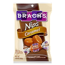 Brach's Nips Caramel Hard Candy, 3.25 oz, 3.25 Ounce