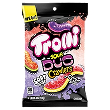Trolli Sour Duo Crawlers Gummi Candy, 6.3 oz