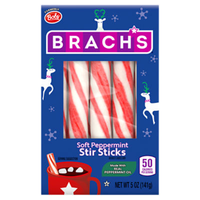 Brach's Soft Peppermint Stir Sticks, 5 oz