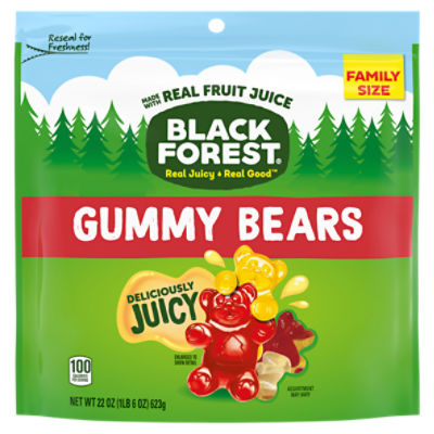 Black Forest Gummy Bears Family Size, 22 oz