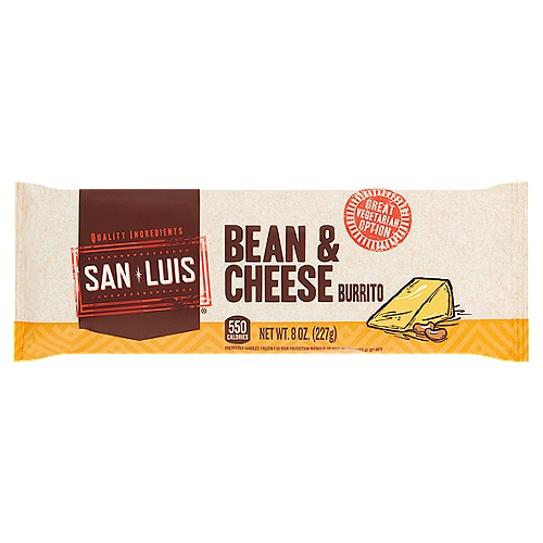 San Luis Bean & Cheese Burrito, 8 oz