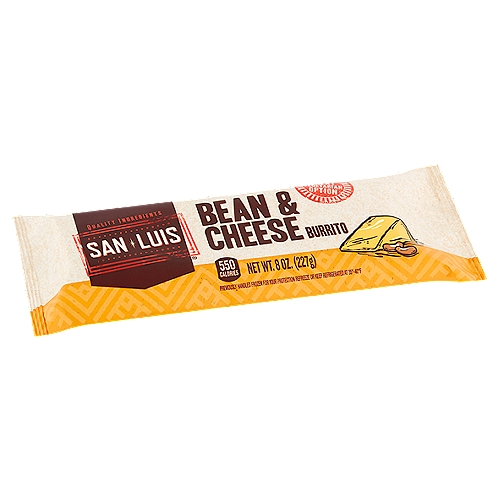 San Luis Bean & Cheese Burrito, 8 oz