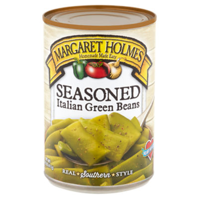 Margaret Holmes Real Southern Style Seasoned Italian Green Beans, 14.5 oz The Fresh Grocer