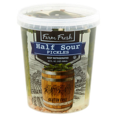 Triple Half Sour Pickles Quart Package – The Pickle Guys