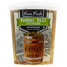 Farm Fresh Kosher Dill Pickles, 32 fl oz, 32 Ounce
