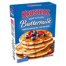 Krusteaz Complete Pancake Mix, Light & Fluffy Buttermilk, 907 Gram