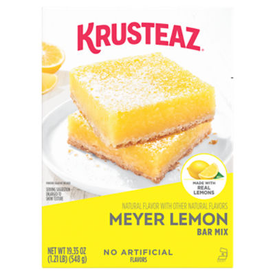 Krusteaz Meyer Lemon Bar Mix, 19.35 oz