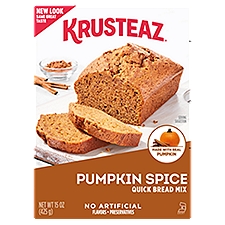 Krusteaz Pumpkin Spice Quick Bread Mix, 15 oz
