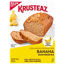 Krusteaz Quick Bread Mix, Banana, 15 Ounce