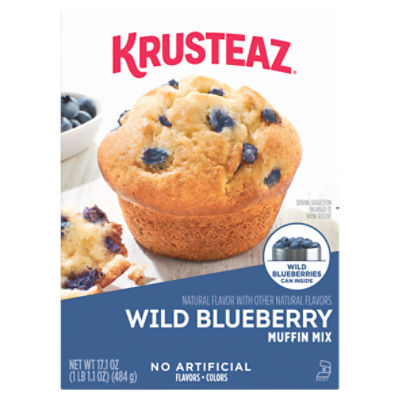 Krusteaz Wild Blueberry Muffin Mix, 17.1 oz ShopRite