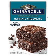 GHIRARDELLI Ultimate Chocolate Premium Brownie Mix, 19 oz, 19 Ounce
