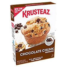 Krusteaz Muffin Mix, Chocolate Chunk, 18.25 Ounce