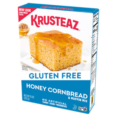  Krusteaz Natural Honey Mix, Cornbread and Muffix, 60 Ounce :  Grocery & Gourmet Food