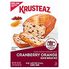 Krusteaz Cranberry Orange Quick Bread Mix, 18.6 oz