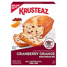 Krusteaz Cranberry Orange Quick Bread Mix, 18.6 Ounce