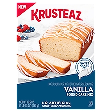 Krusteaz Vanilla Pound Cake Mix, 16.5 oz