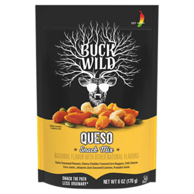 Buck Wild Queso Snack Mix, 6 oz