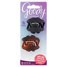 Goody SlideProof Small Claw Clips, 2 count